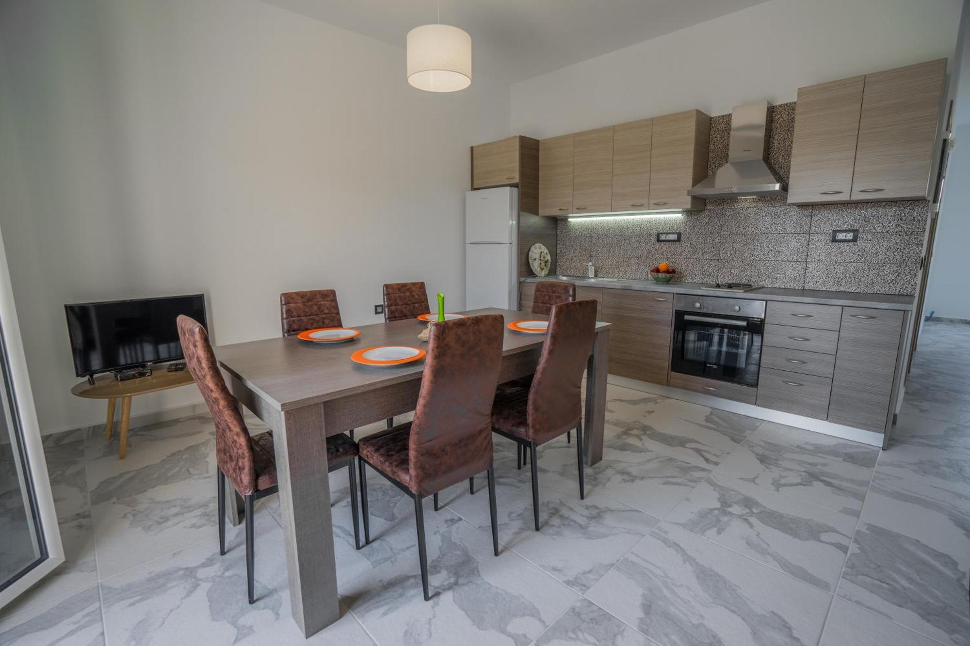 Katsaros Luxury Apts II 5 Min Walk To Beach Циливи Экстерьер фото