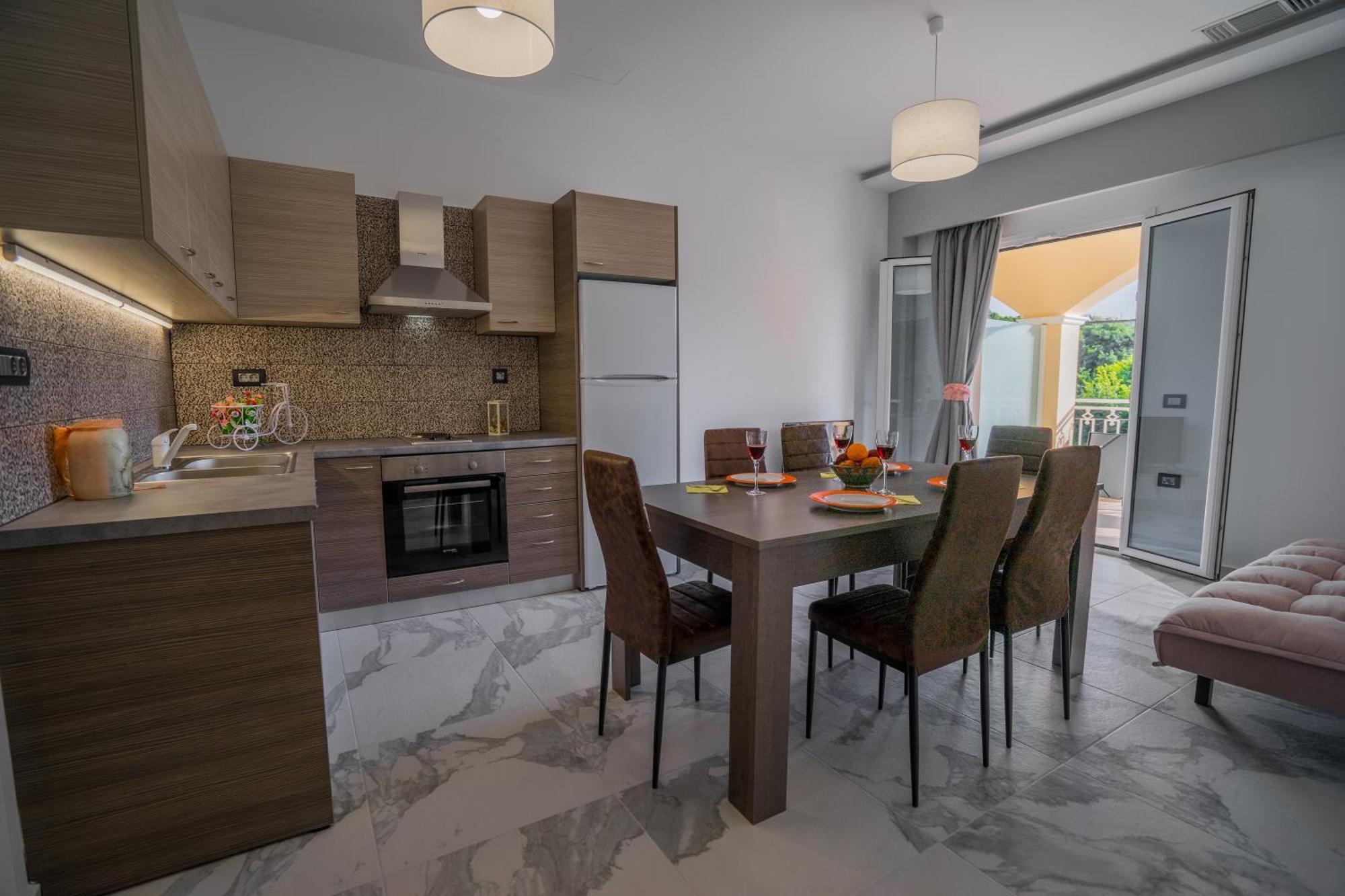 Katsaros Luxury Apts II 5 Min Walk To Beach Циливи Экстерьер фото