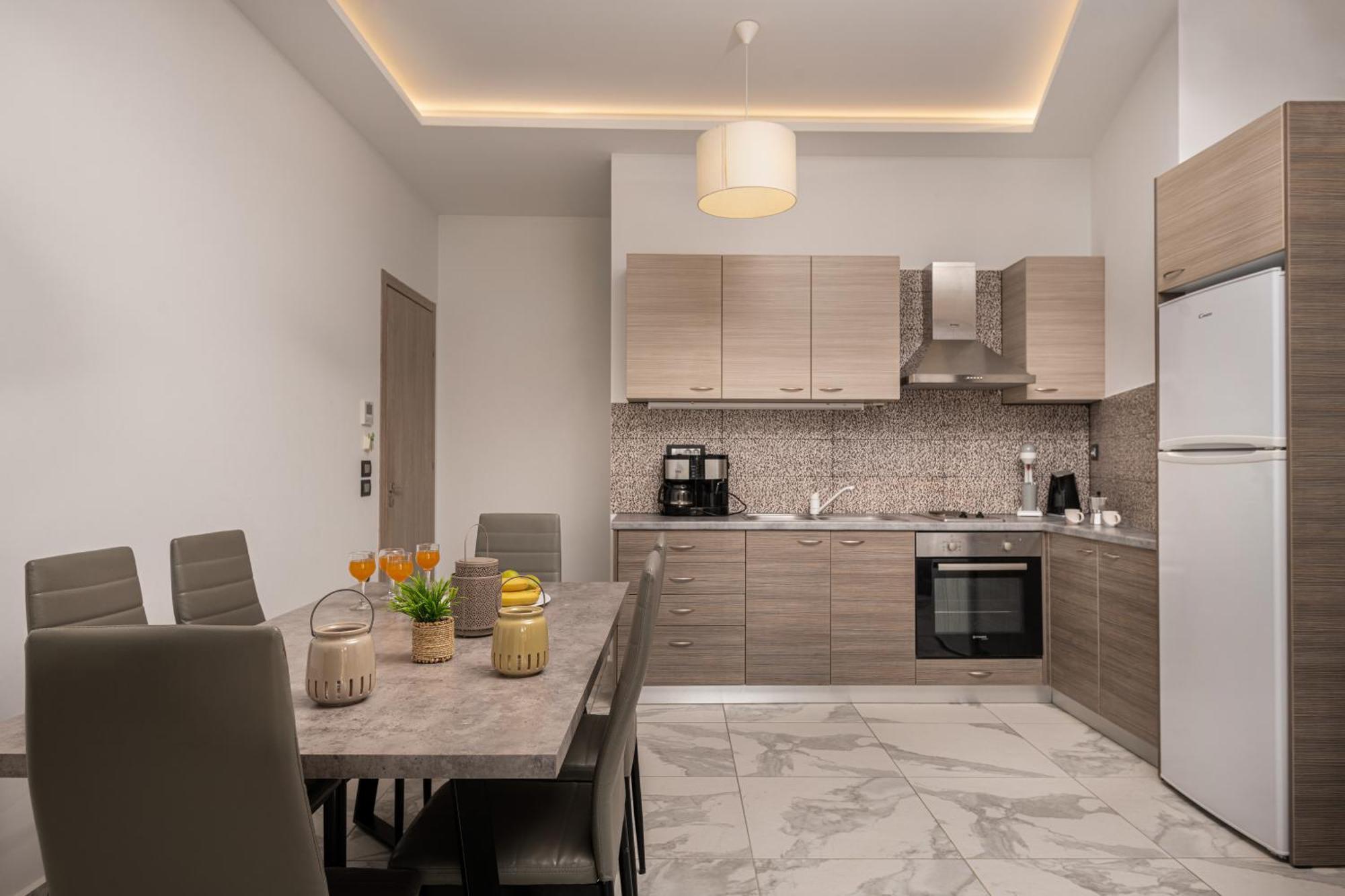 Katsaros Luxury Apts II 5 Min Walk To Beach Циливи Экстерьер фото