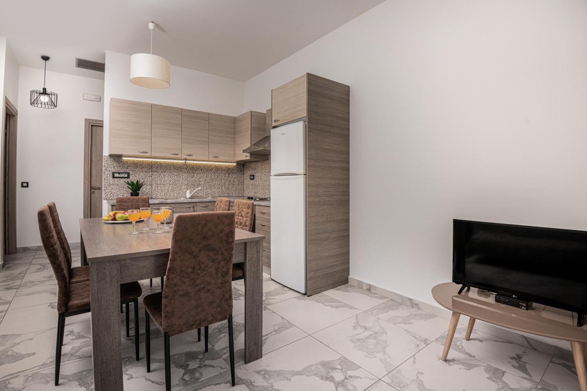 Katsaros Luxury Apts II 5 Min Walk To Beach Циливи Экстерьер фото