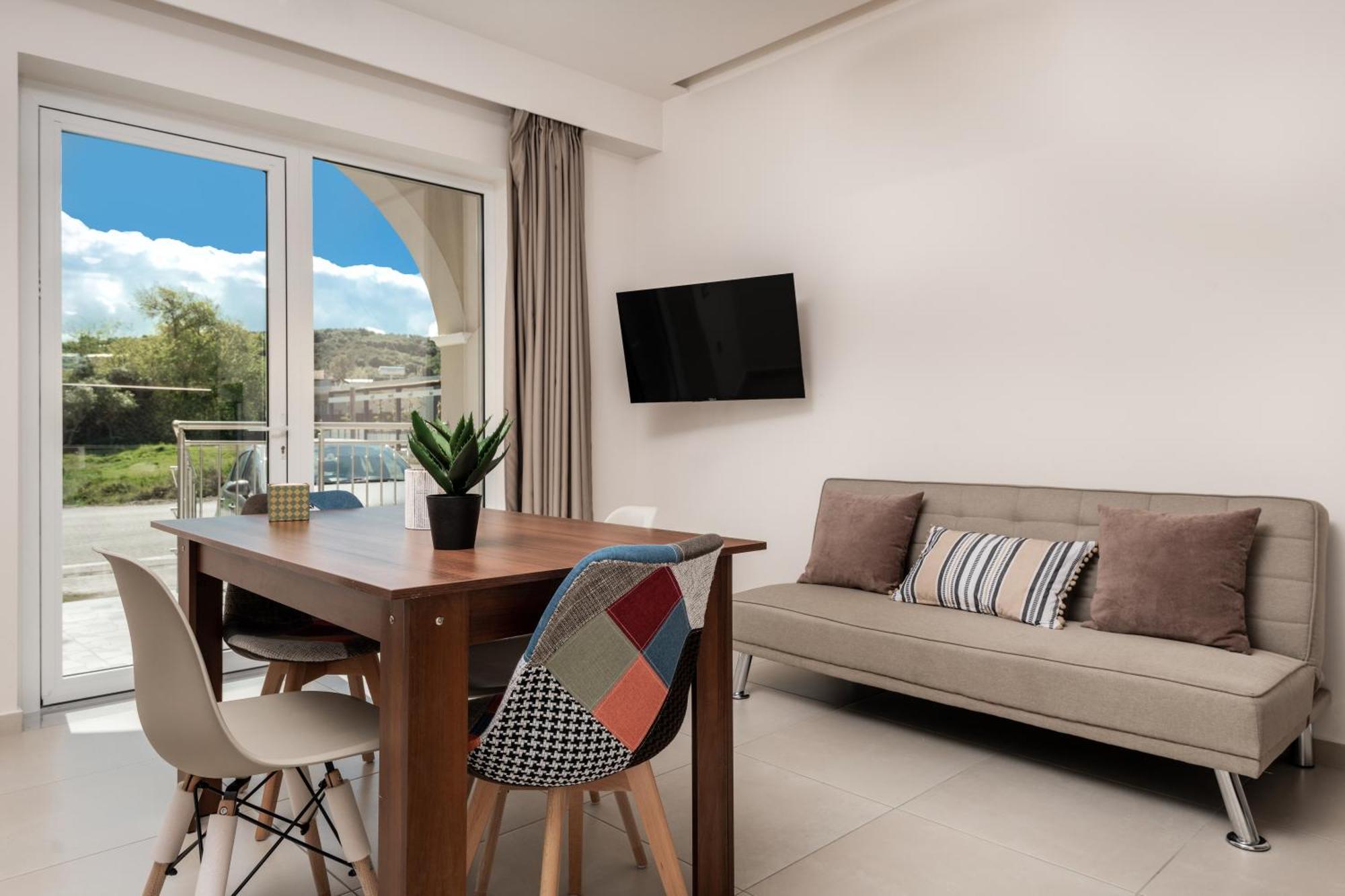 Katsaros Luxury Apts II 5 Min Walk To Beach Циливи Экстерьер фото