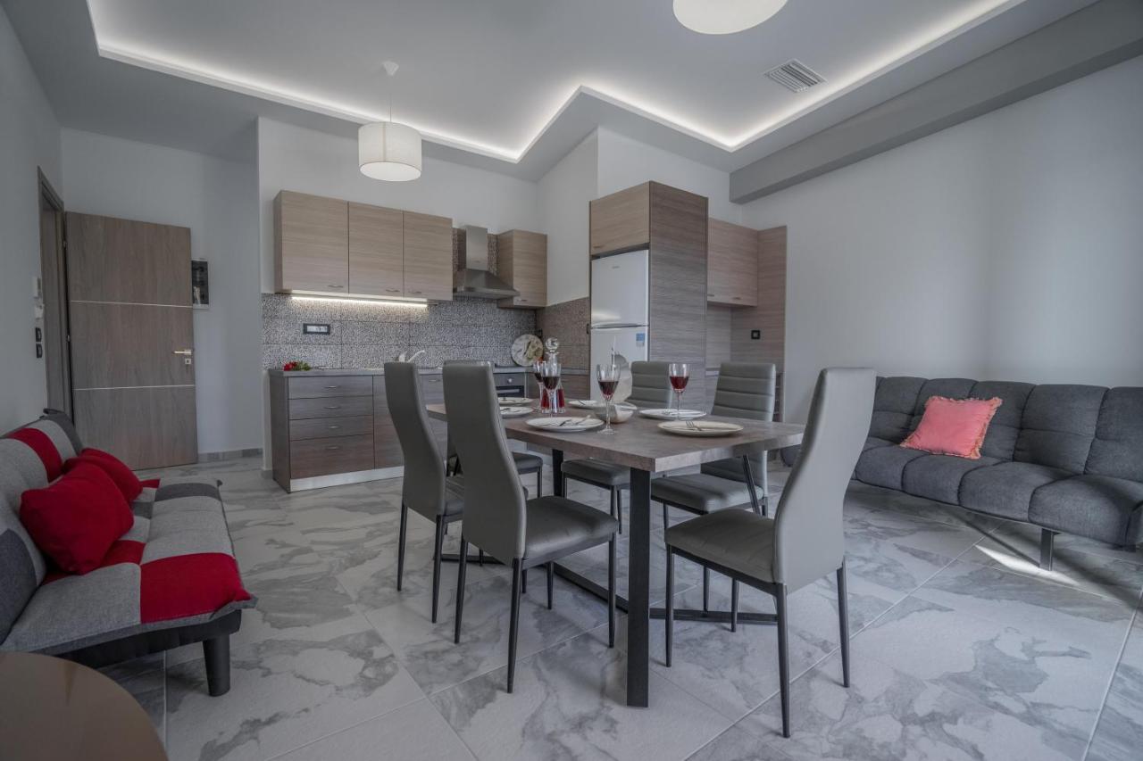 Katsaros Luxury Apts II 5 Min Walk To Beach Циливи Экстерьер фото